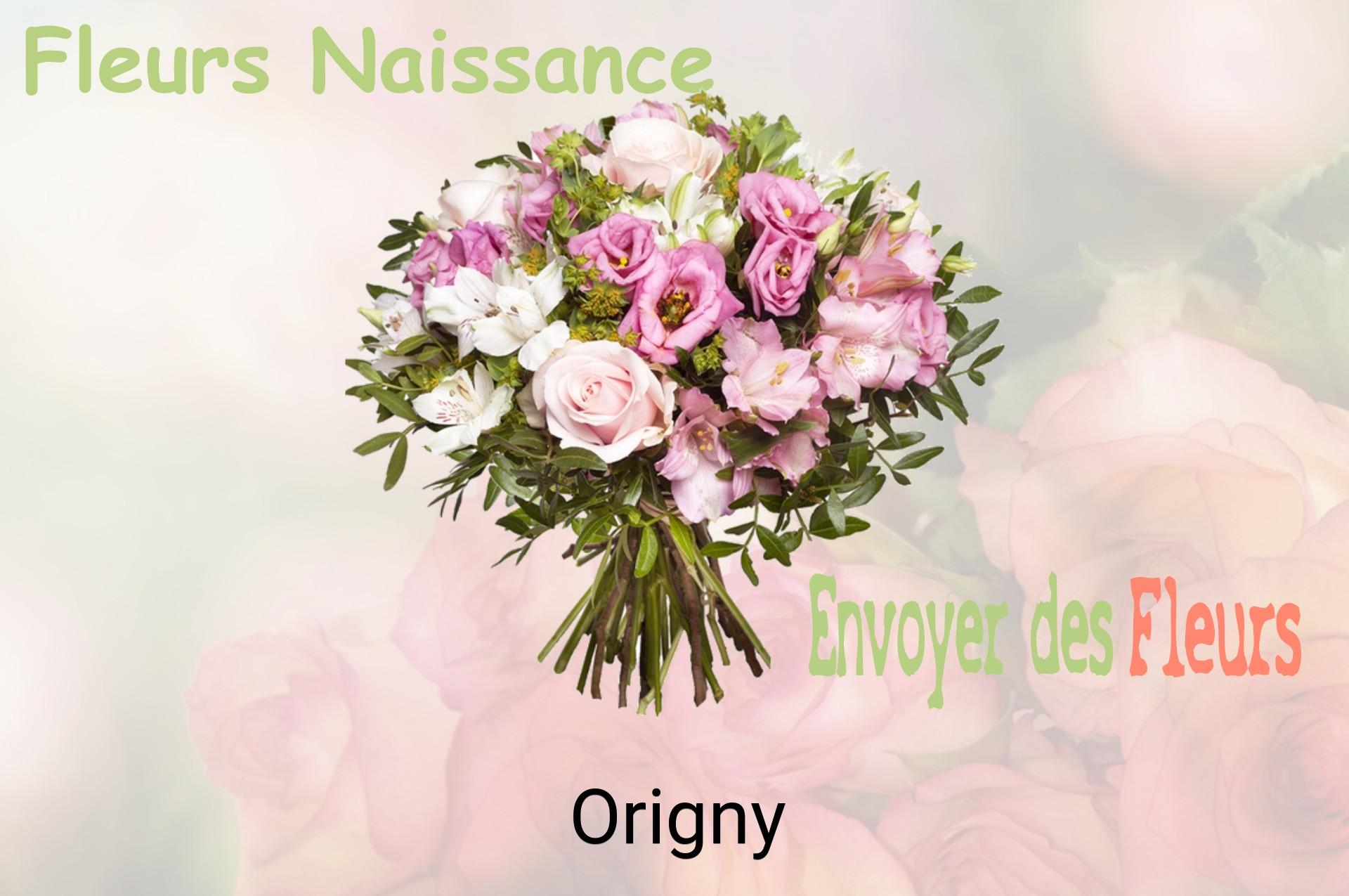 Bouquet de fleurs de naissance livré à Origny